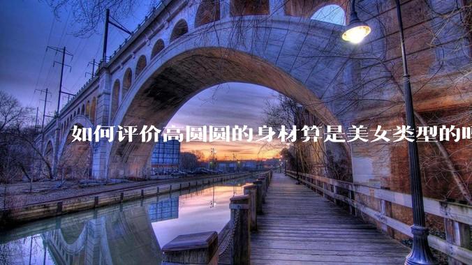 如何评价高圆圆的身材算是美女类型的吗？